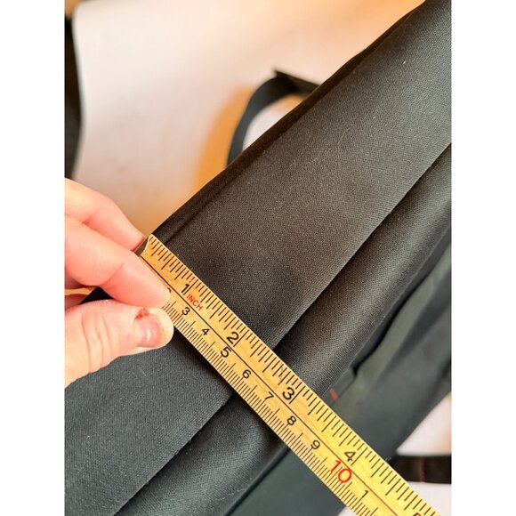 Samsonite Black Laptop Bag With Adjustable Strap & Multiple Compartments Ideal F - Picture 10 of 14